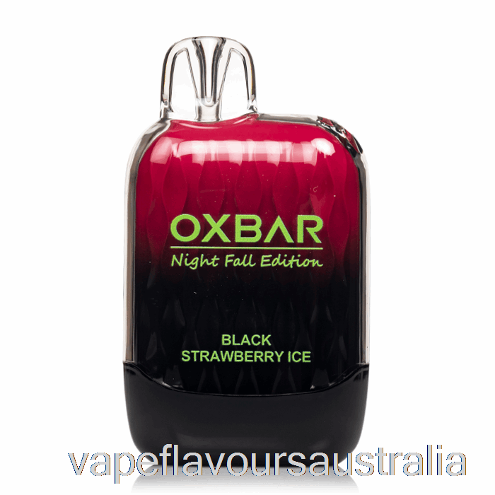 Vape Flavours Australia OXBAR G8000 Disposable Black Strawberry Ice